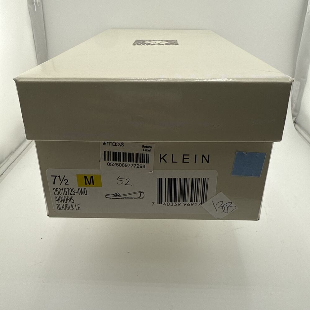 Anne Klein Women's Noris Black Leather Loafer‎ Flat Size 7.5 M NWB - Picture 10 of 11